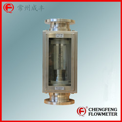 LZB-FA24-80B all stainless steel flange connection glass tube flowmeter  [CHENGFENG FLOWMETER] professional type selection  high anti-corrosion & quality