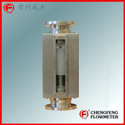 LZB-FA24-80B glass tube flowmeter [CHENGFENG FLOWMETER]  high anti-corrosion & quality all stainless steel flange connection  professional type selection