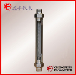 G30-15  all stainless steel  glass tube flowmeter threaded type [CHENGFENG FLOWMETER]good appearance easy installation  high anti-corrosion