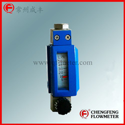 LZWB series tiny metal tube flowmeter  high accuracy [CHENGFENG FLOWMETER]  high anti-corrosion Chinese professional manufacture easy & light control valve