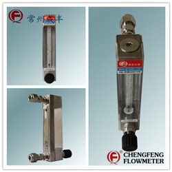 DK800-4F glass tube flowmeter  [CHENGFENG FLOWMETER] Cutting Ring Fitting  good anti-corrosion Chinese famous flowmeter manufacture