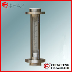 LZB-F30-25F0 high accuracy  all stainless steel glass tube flowmeter [CHENGFENG FLOWMETER] turbable flange connection PTFE lining professional manufacture  good anti-corrosion