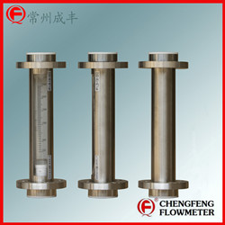 LZB-F30-25F0 glass tube flowmeter turbable flange connection PTFE lining [CHENGFENG FLOWMETER]high accuracy all stainless steel professional manufacture good anti-corrosion