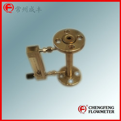 DK800-6F(15) glass tube flowmeter flange connection  [CHENGFENG FLOWMETER] good anti-corrosion good service Chinese famous flowmeter manufacture high accuracy