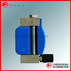 LZWB series high accuracy tiny metal tube flowmeter  [CHENGFENG FLOWMETER] easy & light control valve high anti-corrosion Chinese professional manufacture