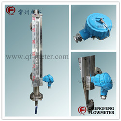 UHC-517C  magnetic float level gauge stainless steel good anti-corrosion [CHENGFENG FLOWMETER] high quality 4-20mA out put  Chinese professional flowmeter manufacture