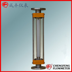 LZB-25B anti-corrosion type all stainless steel flange connector glass tube flowmeter  [CHENGFENG FLOWMETER]  high accuracy professional type selection professional manufacture