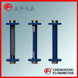 F10-15F  turnable flange type [CHENGFENG FLOWMETER] glass tube flowmeter stainless steel material high accuracy high anti-corrosion