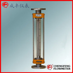 LZB-25B high accuracy flange connector glass tube flowmeter all  stainless steel  anti-corrosion type [CHENGFENG FLOWMETER] professional manufacture professional type selection