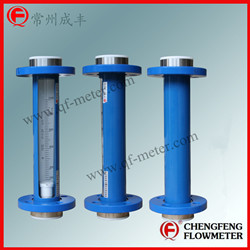 LZB-F10-25F0 turbable flange connection glass tube flowmeter PTFE lining  [CHENGFENG FLOWMETER]  high accuracy good anti-corrosion professional manufacture