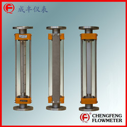 LZB-25B anti-corrosion type all stainless steel flange connector  glass tube flowmeter  [CHENGFENG FLOWMETER] high accuracy   professional type selection professional manufacture